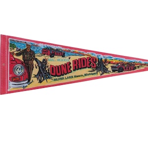 Mac Woods Dune Rides Felt Flag Pennant