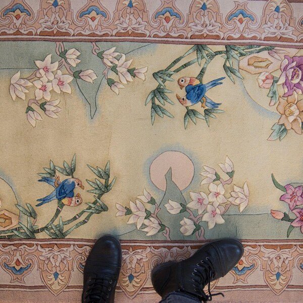 3x5 Vintage Contemporary Chinese Rug
