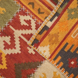 DISCOUNTED 3x5 New Patchwork Kilim Rug image 6