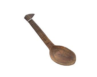 Vintage African Wooden Spoon