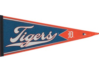 Detroit Tigers Felt Flag Pennant