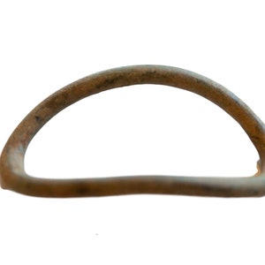 Antique African Bronze Curved Artifact