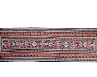 3.5x12.5 Antique Shirvan Rug Runner