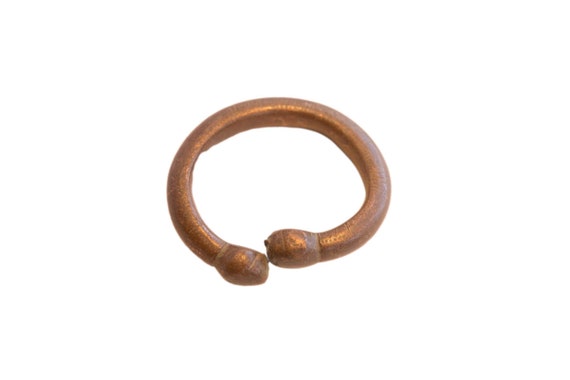 Antique African Snake Cuff Bracelet - image 1