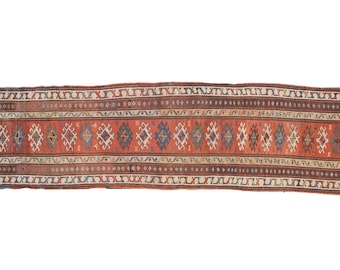 3x11 Antique Caucasian Rug Runner