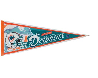 Miami Dolphins Felt Flag Pennant