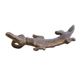 Vintage African Crocodile Pendant