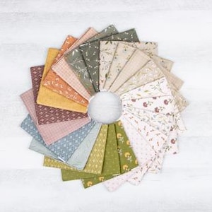 Threads Of Grace Fat Quarter Bundle – 21 Prints By Kassidy Grace For Riley Blake Designs