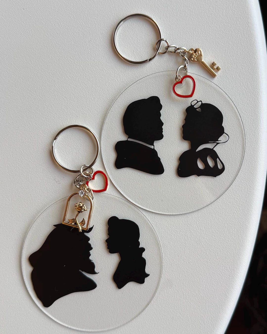 Iconic Keychains Iconic Duo Keychains - Etsy