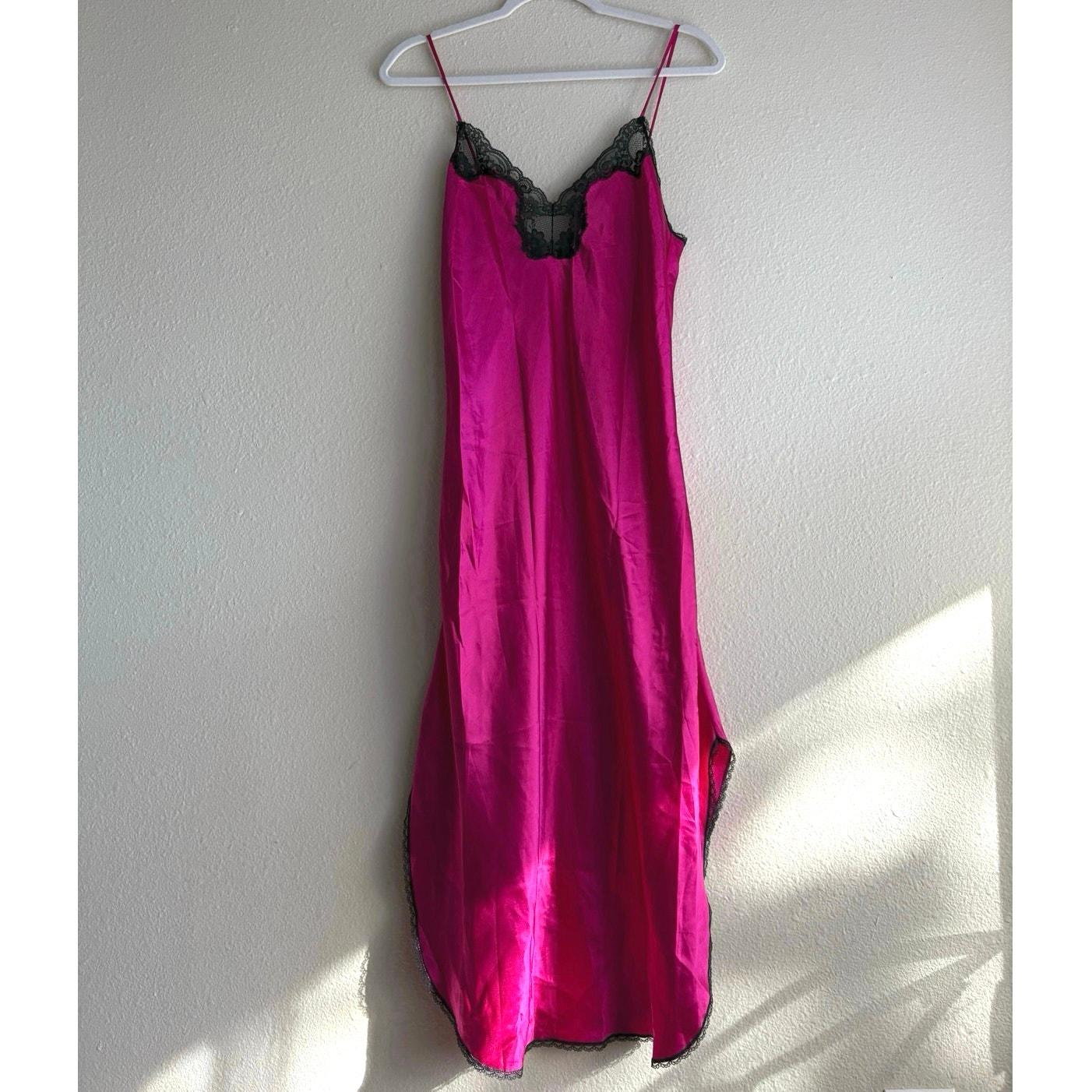 Hot Pink Pencil Dress - Etsy
