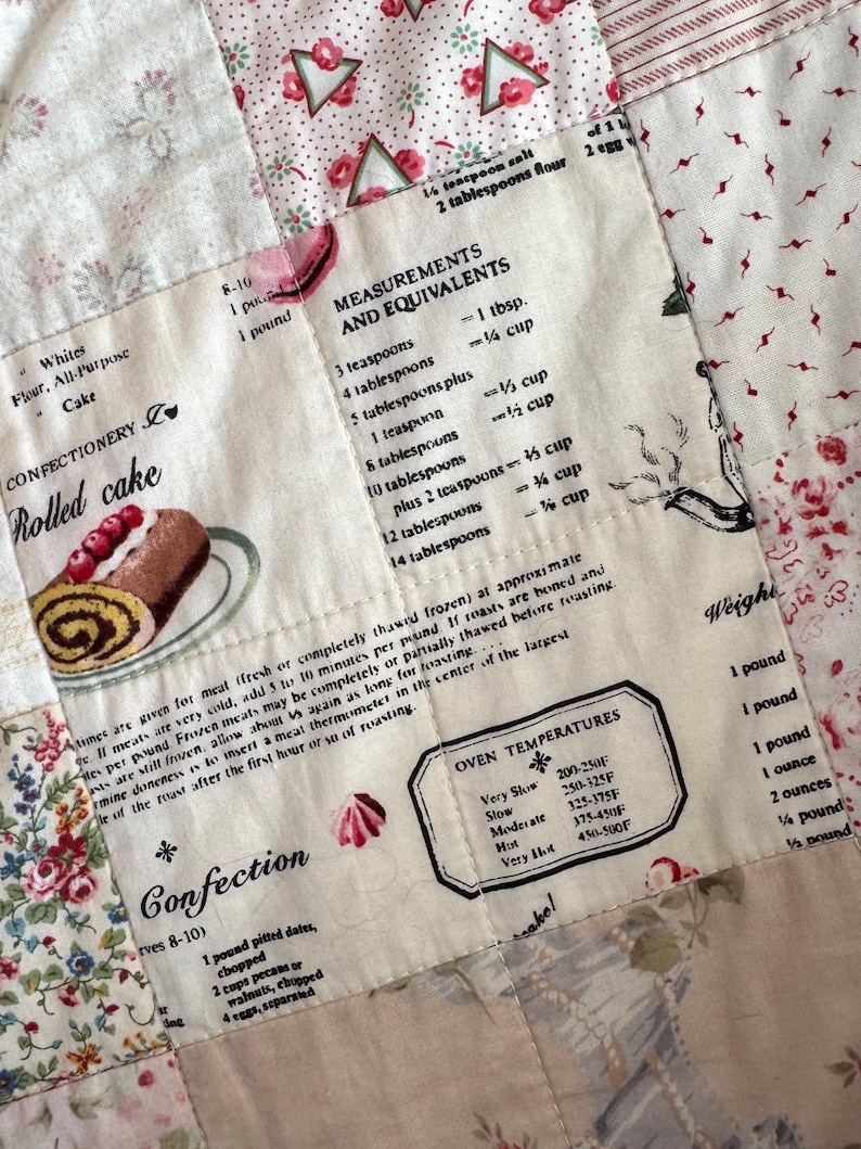 Triple Squares Quilt Pattern, Easy Traditional Patchwork Sewing Tutorial (PDF)