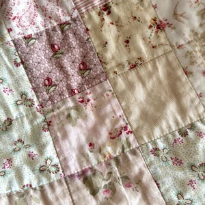 Triple Squares Quilt Pattern, Easy Traditional Patchwork Sewing Tutorial (PDF)