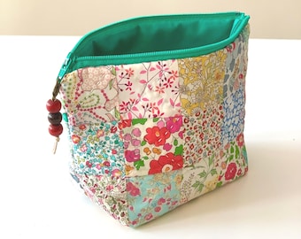 Patchwork Zip Beutel Schnittmuster: Anfänger-freundliche PDF-Anleitung (digitaler Download)