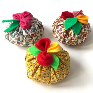 Sachets antimites lavande PDF Patron de couture, faites des cadeaux faciles à faire main en sachet de tiroir à partir de jolis tissus de courtepointe.