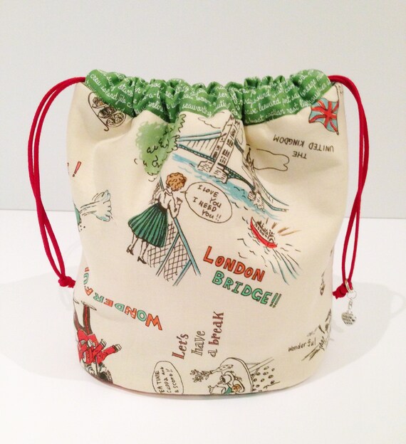 Drawstring Project Bag  Sewing How to - Whitney Sews