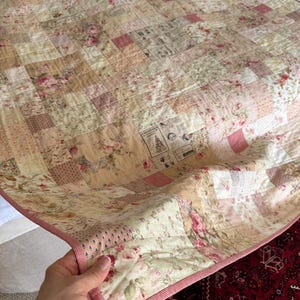 Triple Squares Quilt Pattern, Easy Traditional Patchwork Sewing Tutorial (PDF)