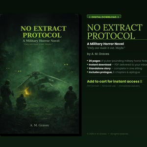 No Extract Protocol — A Military Horror eBook (PDF Download)
