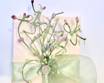 Contemporary Pink Girl Styling gift box,  Bridesmaids, Bridal Party Bling Gift Box, Satin Handmade, Decorative Box