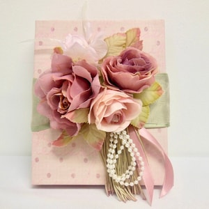 Blush Roses Girls Gift Box Wrap Wedding Favors Boxes Gift Jewelry Gift Box, Mothers  Ideas, Wedding Party Gifts,  Gift Boxes