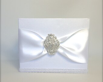 Handmade White Floral Arrangement Box: Elegant Vase Cover