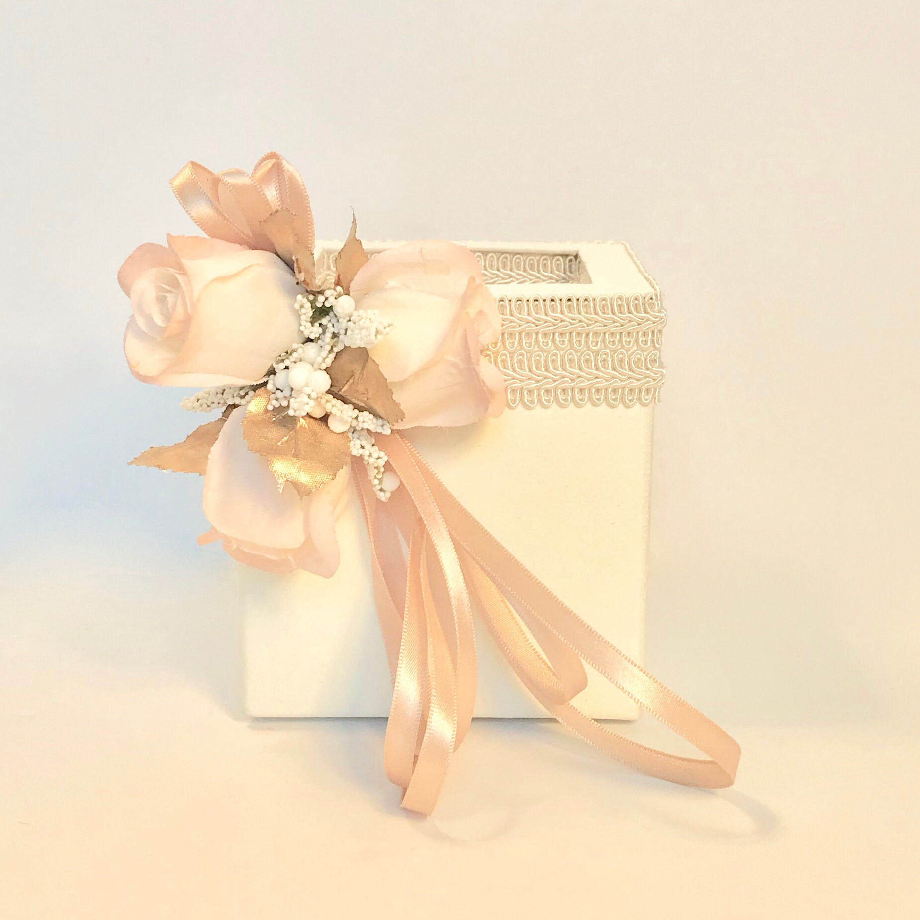 Gold emboss Cream Wedding Guestbook Bride or Groom Gift Wedding Photo Album