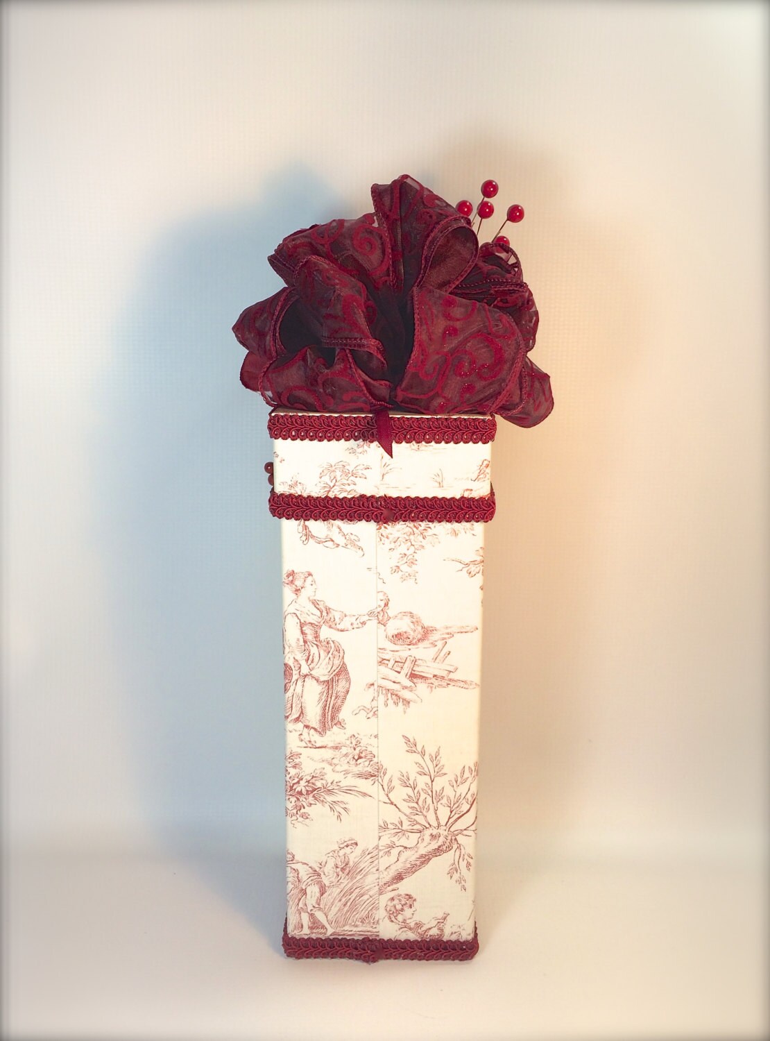 Wine Box Christmas Wine Holders Wine Holders Elegant Pretty Etsy