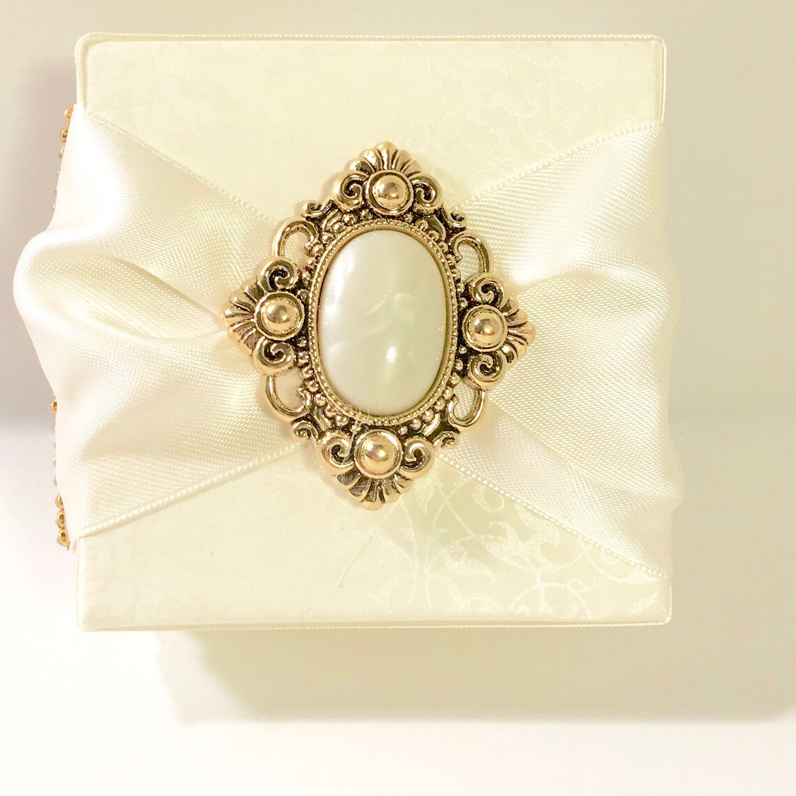 Bridesmaid Vintage Jewelry Gift Box Bride's Wedding Gift Etsy