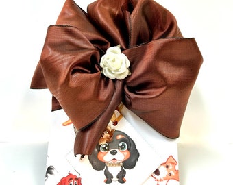 Puppies Galore Personalisierte Geschenkkartenbox, elegantes vorgewickeltes Andenken