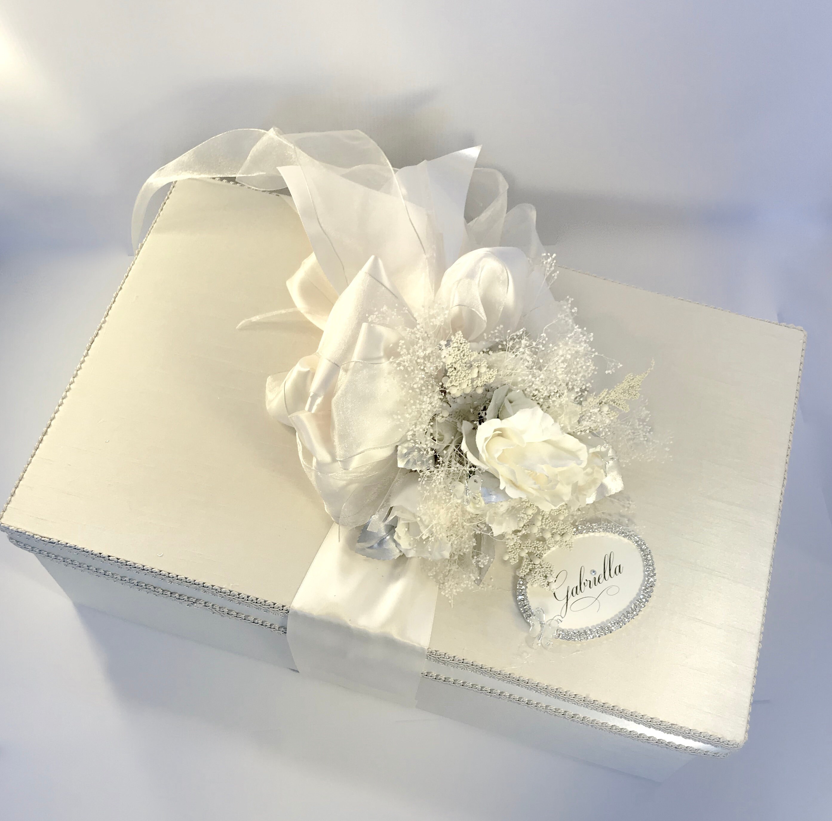Custom Size Ivory Wedding All Occasion Engagement Gift Box Etsy