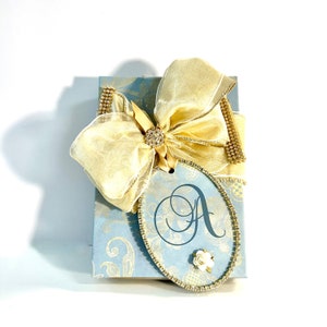 Personalized Monogram Gift Box Favors Jewelry Gift Cards Mothers Day Bridesmaids, Handmade, Decorative Boxes, Gift Certificates, Birth