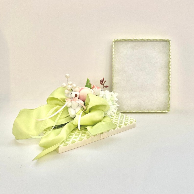 Handmade Garden Rose Gift Box: Wedding Favor, Jewelry Box (7x5x1) image 10