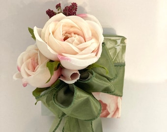Floral Garden Gift Card Box: Reusable Wedding Jewelry Holder
