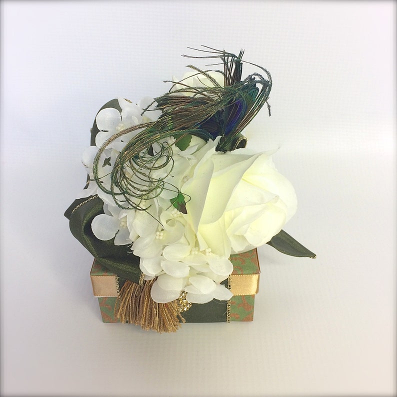 Sage Green Gold Gift Box Jewelry Gift Boxes Wedding Favor Box Etsy