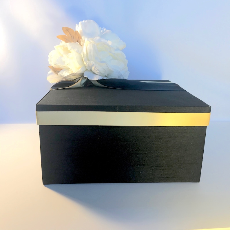 Black Ivory and Gold Engagement Gift Box Candy Gift Box Gift Etsy