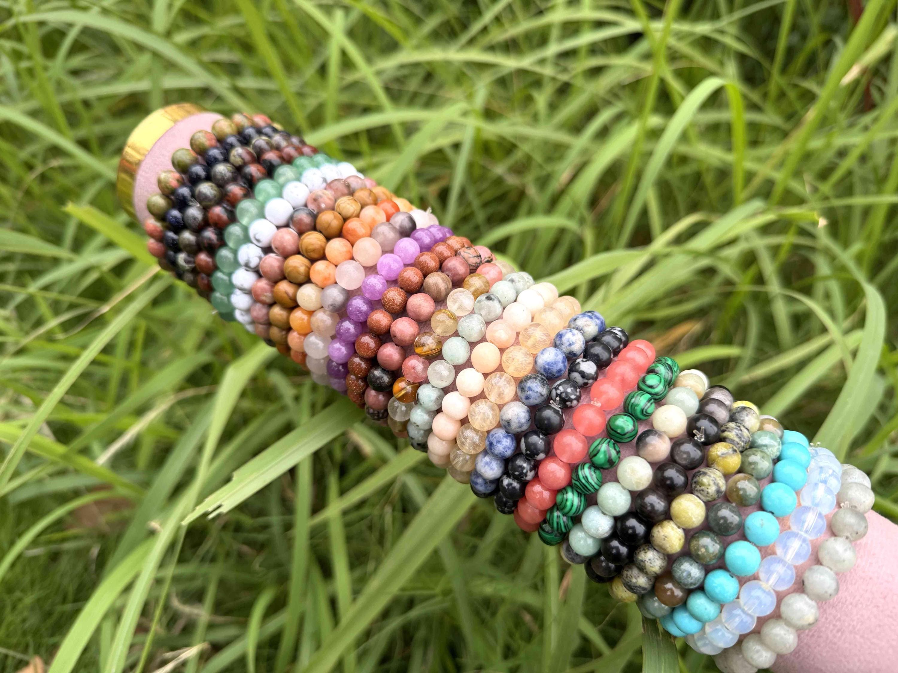 Bracciale di Perle Tonde Piatte vendita online