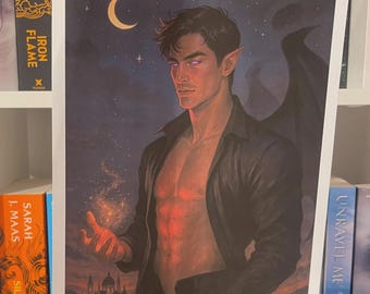 ACOTAR Art Prints: Rhysand, Night Court, Velaris, Cassian and Nesta, Azriel, Rhysand and Feyre, A Court of Thorns and Roses Fanart