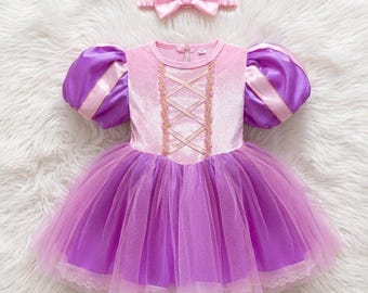 Kleinkind Mädchen Prinzessin Kleid Baby Party Outfit Geburtstag Halloween Kostüm