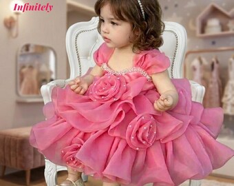 Charming Princess Dress for Girls Christmas, Birthday and Wedding Events