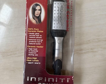 Infiniti by Conair 2 Ceramic Flat Iron CS32 Hair Straightener Fast Heat New