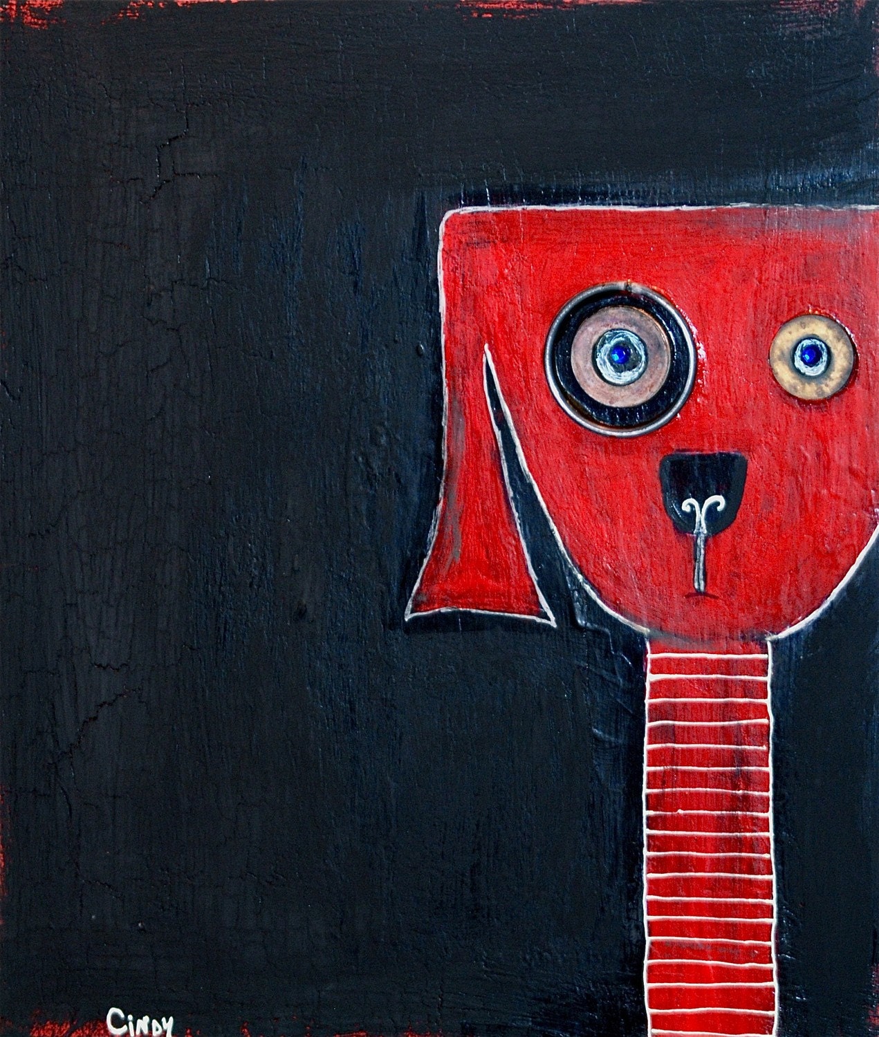 Spot the dog reproduction, image size:1271x1500