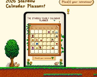 Stardew Valley Digital Calendar