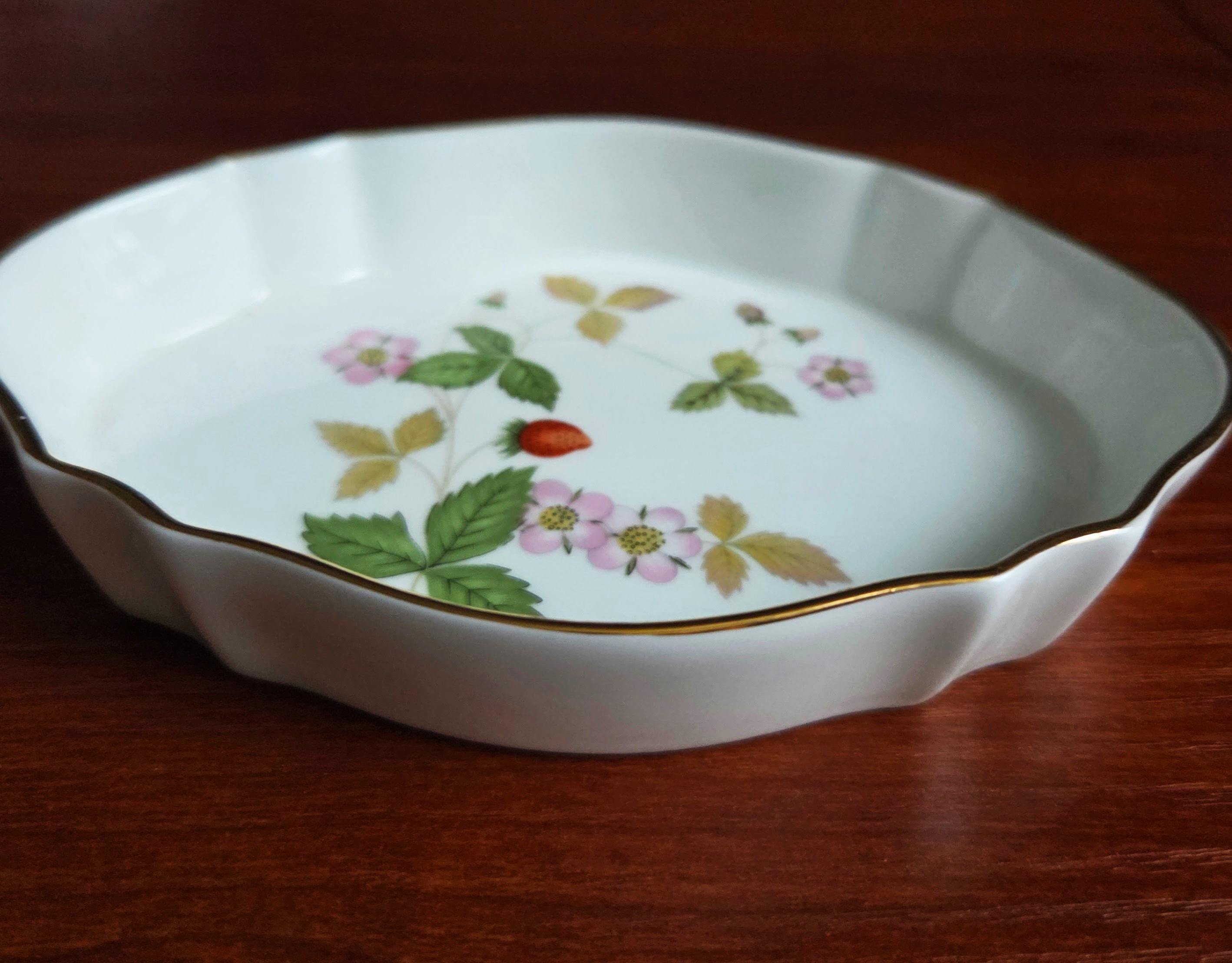 Wedgewood Wild Strawberry Tray - Etsy