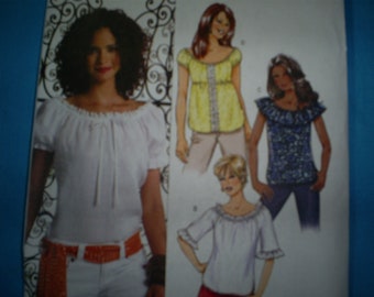 misses peasant tops
