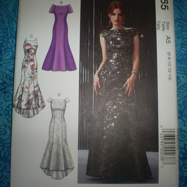McCalls  7865 Size 6-14 Dress