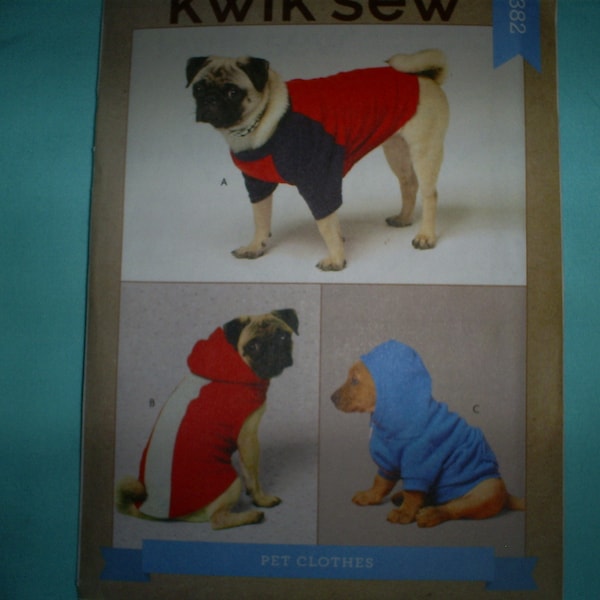 Simplicity 9532 Dog Coats Xs-Xl