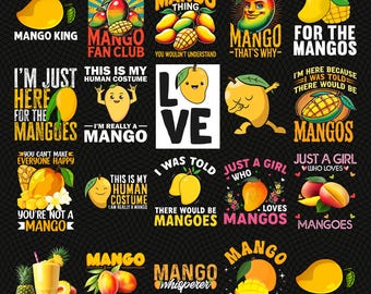 Mango-Obst Kokette PNG, Süße Mango Blumen Mama PNG, Obst-Liebhaber Png, Bauernmarkt Png, Tropische Früchte Png, Sommer Mama Sublimation