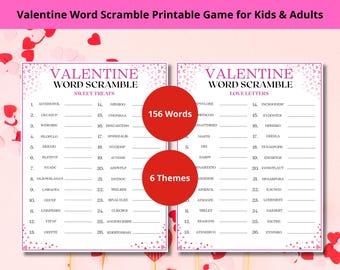 Sopa de letras imprimible de San Valentín: juego para la familia y el aula (PDF)