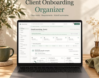 Client Onboarding Organizer for Freelancers, Onboard Desk HTML Browser App