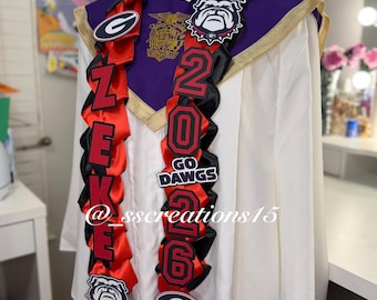 UGA Graduation Lei