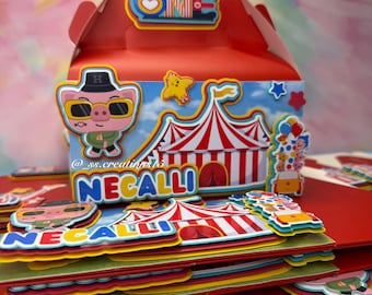 Plim Plim 3D Gable Box 12 BOXES